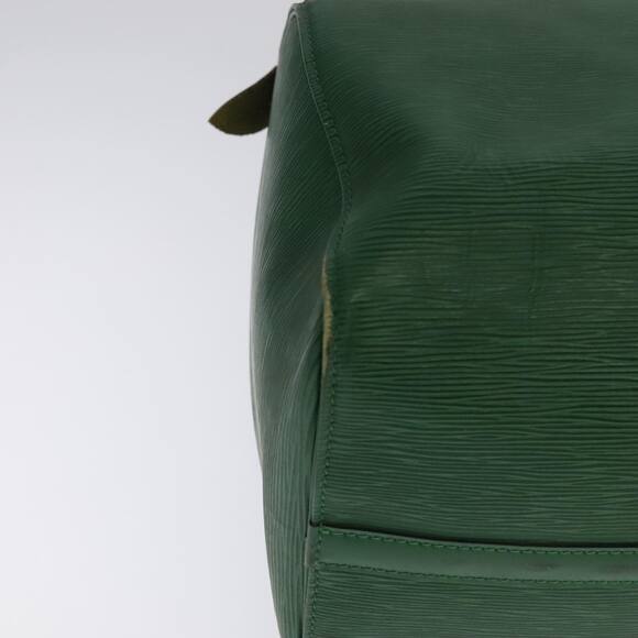 LOUIS VUITTON Epi Keepall 50 Boston Bag Green M42964 - Picture 14 of 16